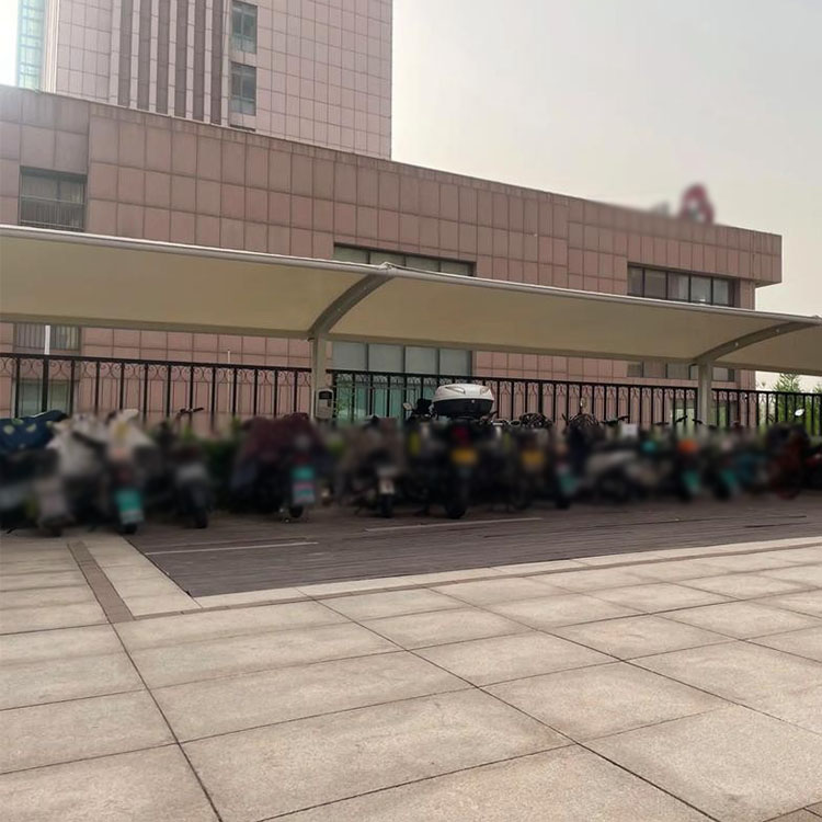 三都膜结构电动车棚