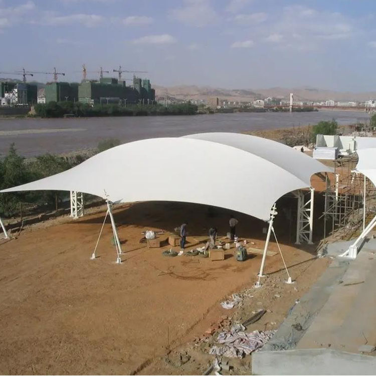 三都膜结构汽车棚